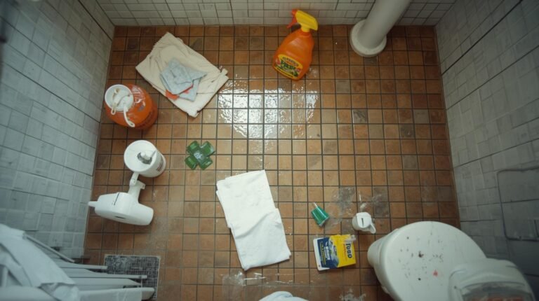How to Clean Flooded Bathroom Floors Quickly